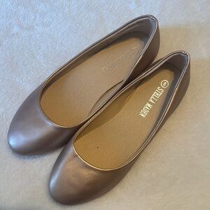 💜 Stella Maden Gold Flats